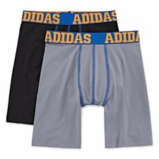 Adidas Kids Sport Performance ClimaLite 2-Pack Black/Gray L46717 Size S 6-8 
