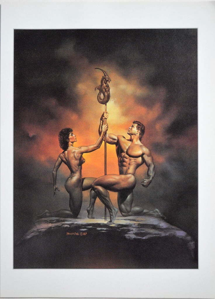 Boris Vallejo Art Print - CAPRICORN, THE GOAT Paper Tiger 2000 | eBay