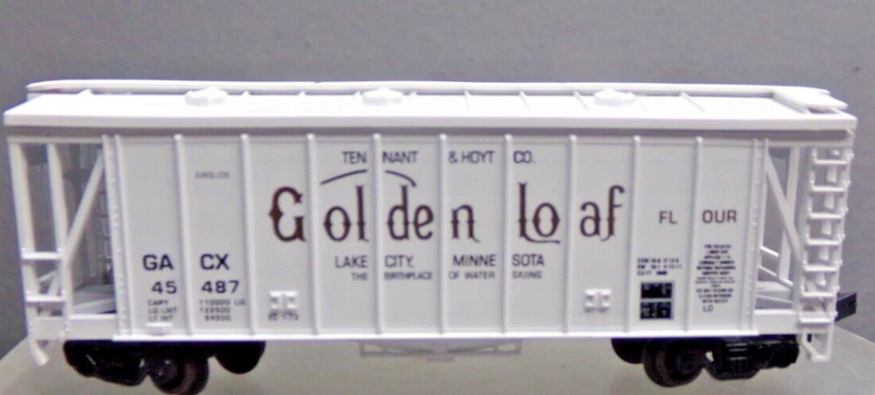 ATLAS N-SCALE FREIGHT CAR GATX AIRSLIDE GOLDEN LOAF COVERED HOPPER - Image 3 of 4
