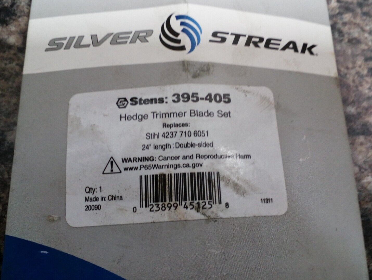 Stens 395-405 24" Hedge Trimmer Blade Set (Replaces Stihl 4237 710 6051)