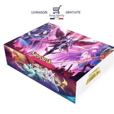 Display SAINT SEIYA Chevaliers du Zodiaque 10Booster! 30 Karten Sammlung NEU
