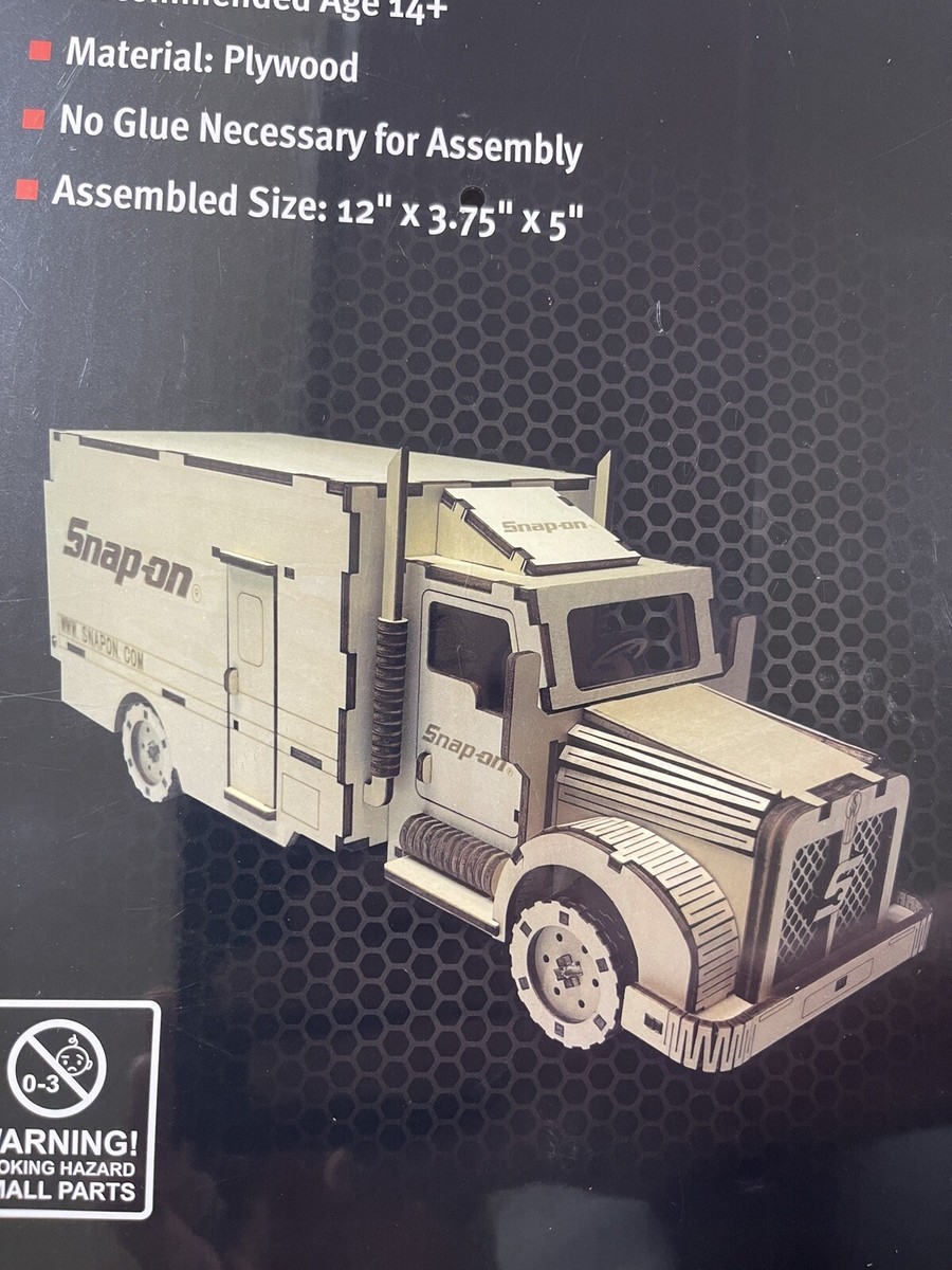 NEW** Snap-On 3D Wooden Puzzle Van SSX22P152 **HOLIDAY EXCLUSIVE