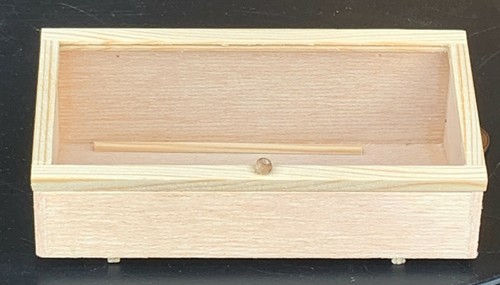 1:12 Scale Opening Wooden April Door With Frame – Tumdee Style, Handmade Dolls House Miniature
