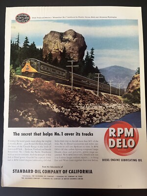 Original Eisenbahndienst AD: RPM DELO; Geheimnis, das Nr.1 hilft, seine Gleise zu verwischen