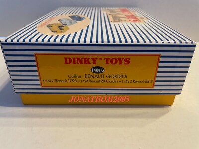 Coffret Dinky Toys Atlas 1400 G – Renault Gordini R8 Gordini Et R8S, Miniature Collection