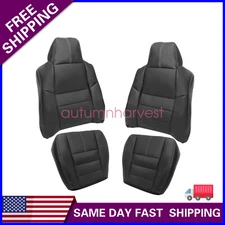 For 2008 2009 Ford F250 Super Duty Driver & Passenger Back & Bottom Seat Cover