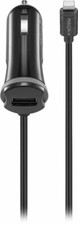 Insignia 25W Apple MFi Certified 9' Car Charger for iPhone / iPad / iPod - Black