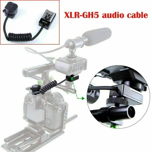 Câble audio XLR-GH5 pour adaptateur microphone Panasonic DMW-XLR1 appareil photo Lumix GH5 S D - Photo 10/10