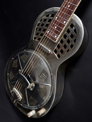 Resonator Guitar Johnson JR-960E-RN Relic + Pickup Single Cone *Exhibitor*