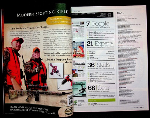 Field & Stream Magazine March 2012 The Best of Fishing 2012, Lures, Baits, Flies - Picture 3 of 4