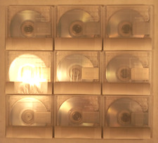 Sony Neige 80 Minute Blank MiniDiscs Lot of 9 New Recordable Mini Discs