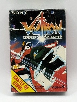 Voltron Defender Of The Universe Castle of Lions SEALED Video 8 Movie (Not VHS)