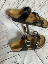 BIRKENSTOCK Women's Mayari Sandals  Black Gloss  US 10
