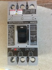 Siemens HFXD63B150, 150Amp, 3 Pole, 3 Ph,600VAC Thermal Magnetic Circuit Breaker