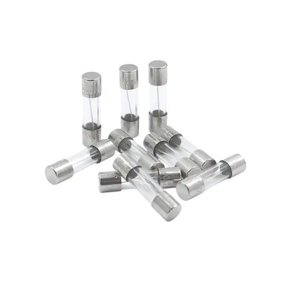 10er-Packs 5x20mm Glasrohr-Feinsicherungen, träge, G-Sicherungseinsätze 32mA-10A