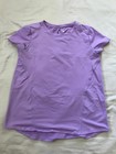 All In Motion lila Kurzarm T-Shirt XL (14) Top Zustand
