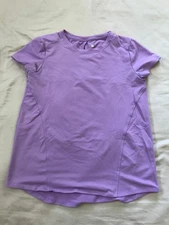 All In Motion Purple Short Sleeve Athletic T-shirt XL (14) Excellent Condition