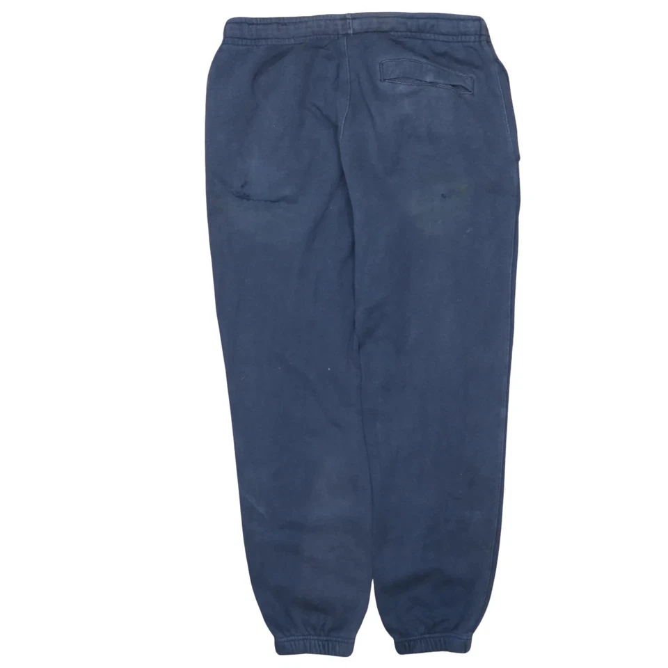 Nike 90's Swoosh Casual Joggers / Sweatpants Medium Navy Blue - Image 2 of 4