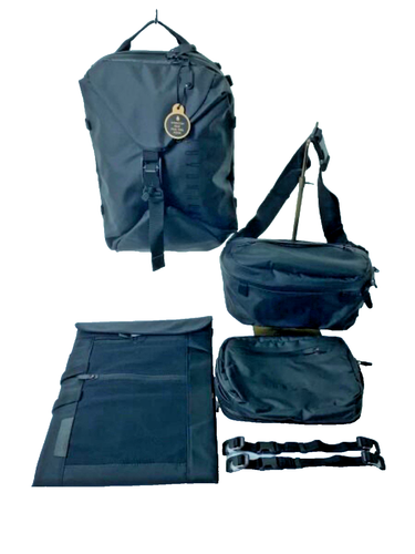Boundary Supply Arris 35L Travel Backpack + Accessories | Black | New - Picture 23 of 24