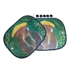 2 Pcs Left Or Right Side Window Sun Shade Visors Covers Protector Car Anti-UV