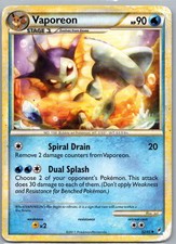 Pokemon TCG Vaporeon 52/95 Call of Legends D on eBay