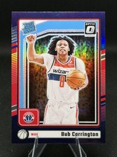 Bub Carrington 2024-25 Panini Donruss Optic Rated Rookie #273 Purple Prizm (RC)