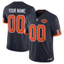 Custom Nike NFL 2026 Chicago Bears Rivalries Collection Stitchd Navy Blue Jersey