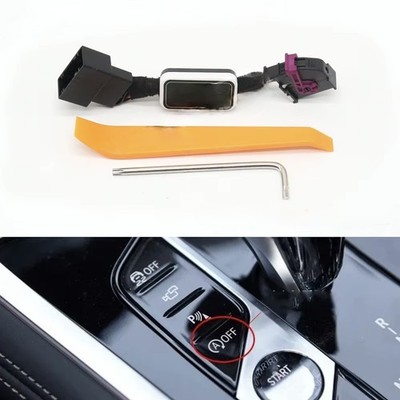 Auto Start Stop System Kabel Eliminator Deaktivator Taste für BMW X5 G05 2019-