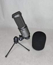 Audio Technica AT2020 Microphone Mic with Stand Tripod
