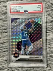 2020 Panini Mosaic #81 LeBron James Los Angeles Lakers Basketball Card PSA 9 MNT