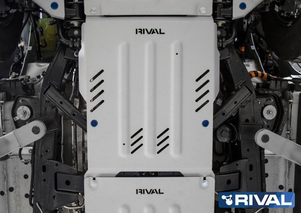 Premium Rival 4Mm Aluminium Getriebe Unterfahrschutz Skidplate Ford Ranger MY23--image