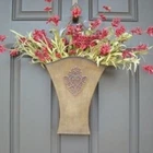 Southern Living Home Flower Market Door Bucket Metal Hanging Flower Decorative