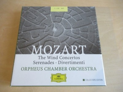 Mozart-The Wind Concertos-Orpheus Chamber Orchestra-sealed 7er OVP DGG CD Box