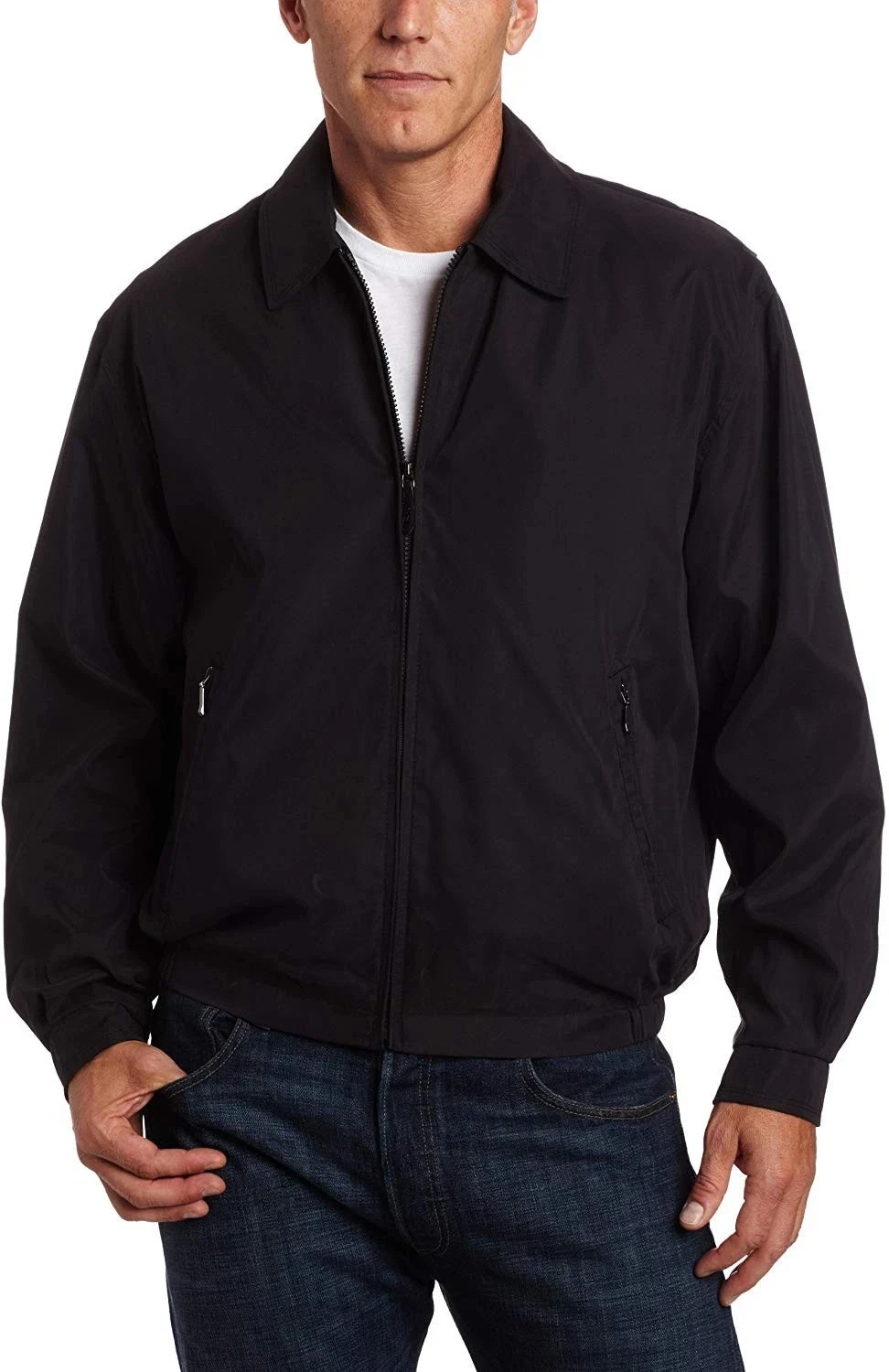 London Fog Jacket Mens XL Black Full Zip Lightweight Windbreaker Golf Casual NWT
Opens in a new wind