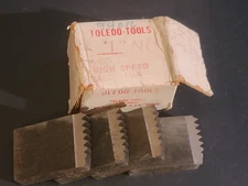 BOX OF 4   Toledo 1" Inch Jaw NC Replacement Pipe Threading Chaser Die Set Chuck