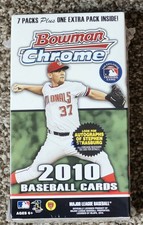 2010 Bowman Chrome Baseball Box Stanton,Arenaldo,Posey?????? Free Shipping