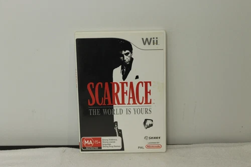 Scarface: The World is Yours (Nintendo Wii, 2007) w/manual FAST-POST au-seller✅✅