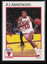1991-92 Hoops #26 B.J. Armstrong