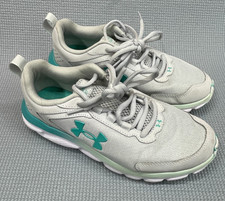 UNDER ARMOUR Women's Shoes sz 7 EU 38 Charged Assert Marble Running Halo Gray