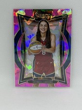 Georgia Amoore 2025 Panini Select WNBA Concourse Rookie Pink Ice Prizm #96 RC