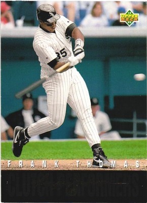 1993 Upper Deck Reggie Jackson's Clutch Performers #R20 Frank Thomas