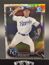 2016 Bowman Chrome A.J. Puckett 1st Bowman Refractor No. BDC-85