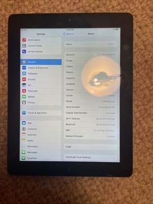 iPad 4 Black 32 GB 
