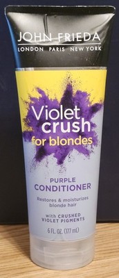 John Frieda Violet Crush For Blondes Purple Conditioner, 6 Fl Oz