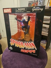 MARVEL Gallery Spider-Man 2099 Diamond Select PVC Diorama Statue New In Box