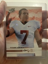 NFL Press Pass PE Football Toby Gerhart Class of 2010 Rookie Card Stanford. rookie card picture