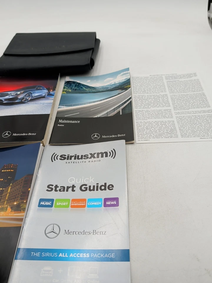 Mercedes Benz E350 2016 E400 E250 E63 E 350 Clase E conjunto manual del propietario Foto 3 de 3