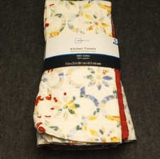 Mainstays 5-Pack 100% Cotton Kitchen Towels F...