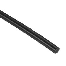 Silicone Foam Seal Strip 4 mm 10 m 33ft Sponge Rubber Cord Solid Black