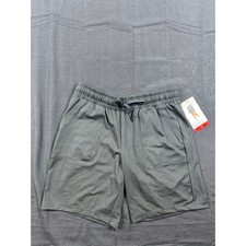 Mondetta Ladies Active Bermuda Shorts Black Medium NWT Moisture Wicking Pockets